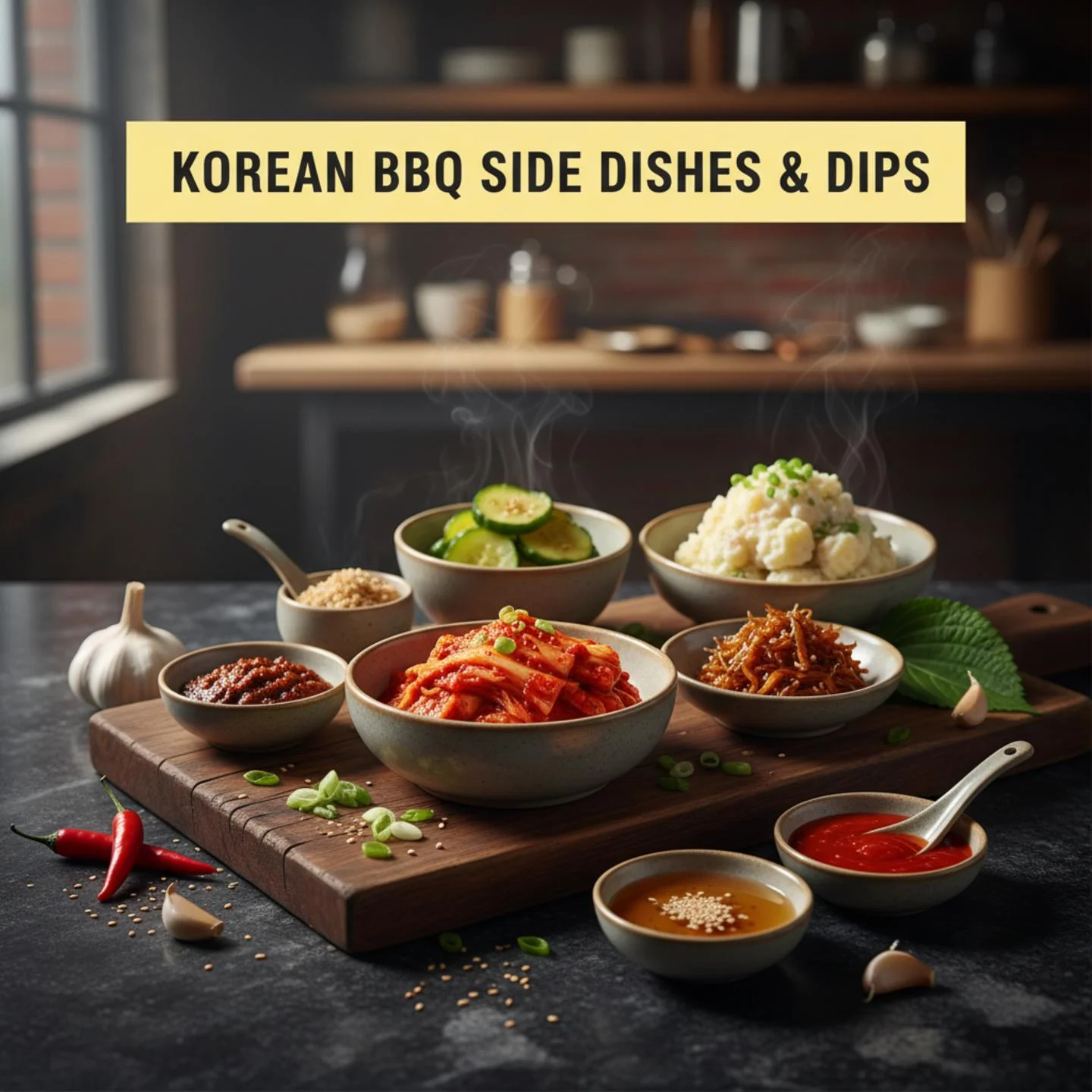 Korean BBQ Side Dishes & Dips
