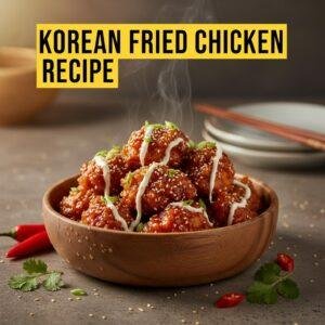 Korean Fried Chicken Bowl Recipe