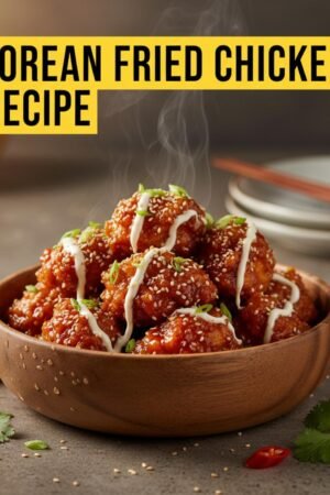 Korean Fried Chicken Bowl Recipe