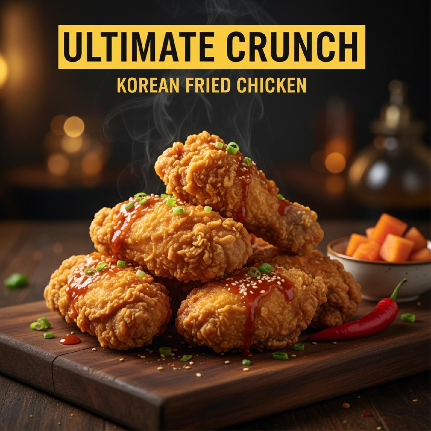 Korean Fried Chicken: Ultimate Crunch