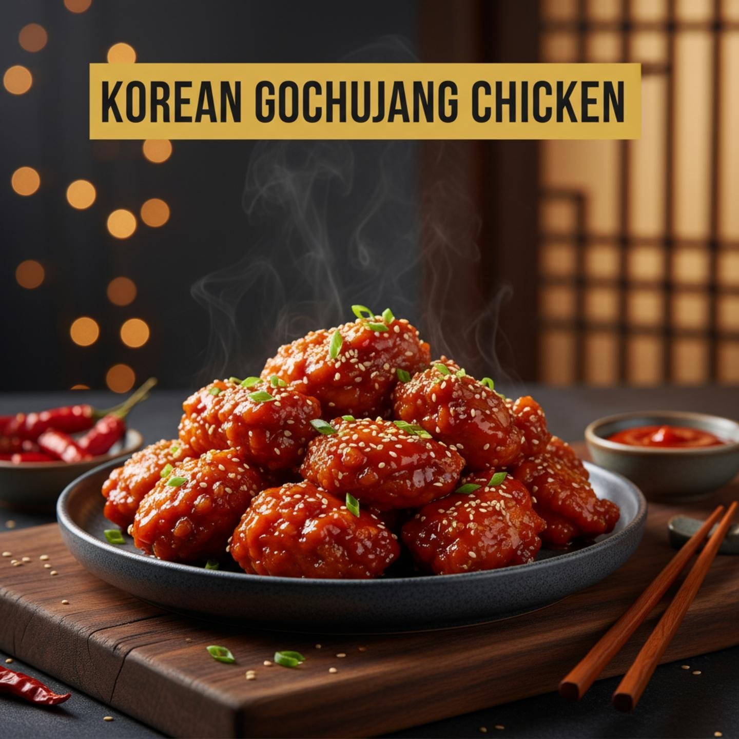 Korean Gochujang Chicken