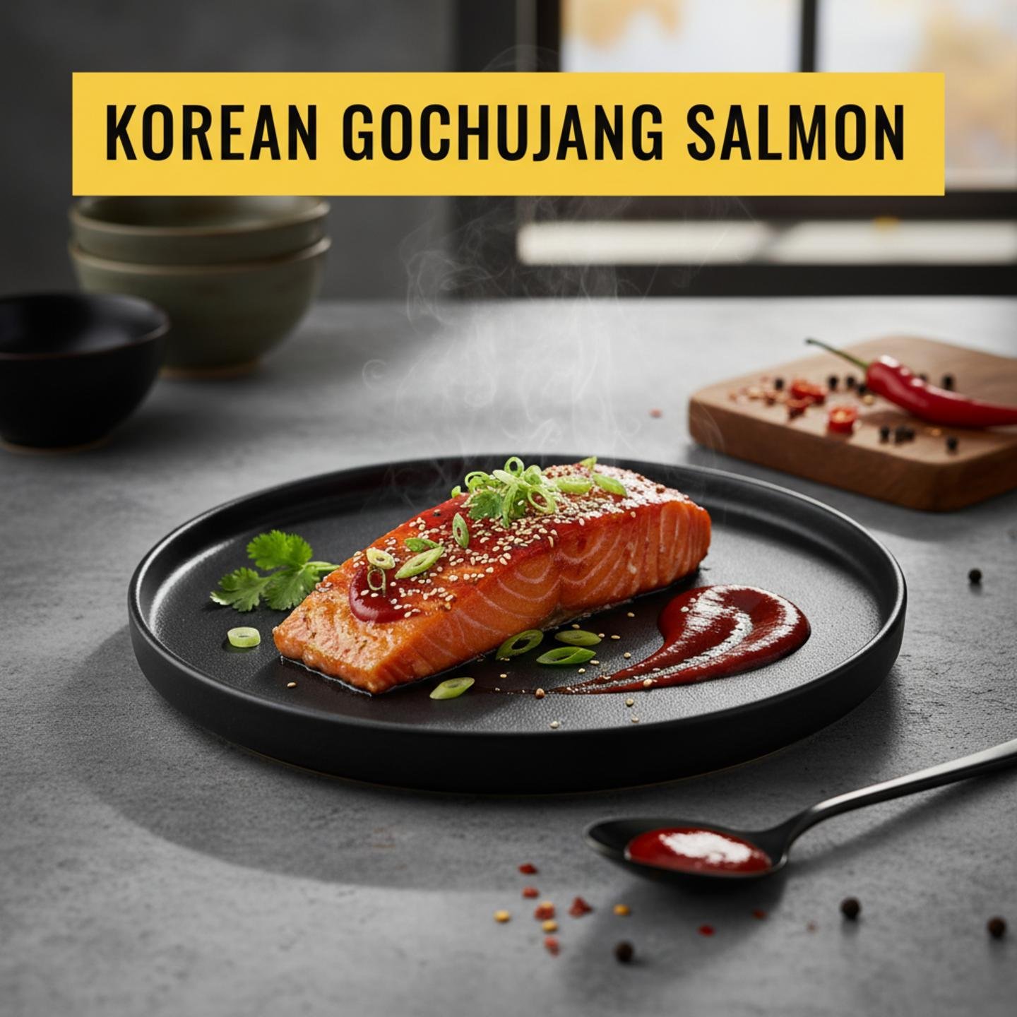 Korean Gochujang Salmon