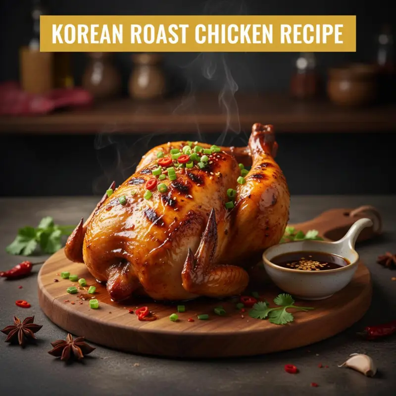 Korean Roast Chicken Recipe