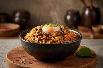 Korean Roasted Rice Bowl