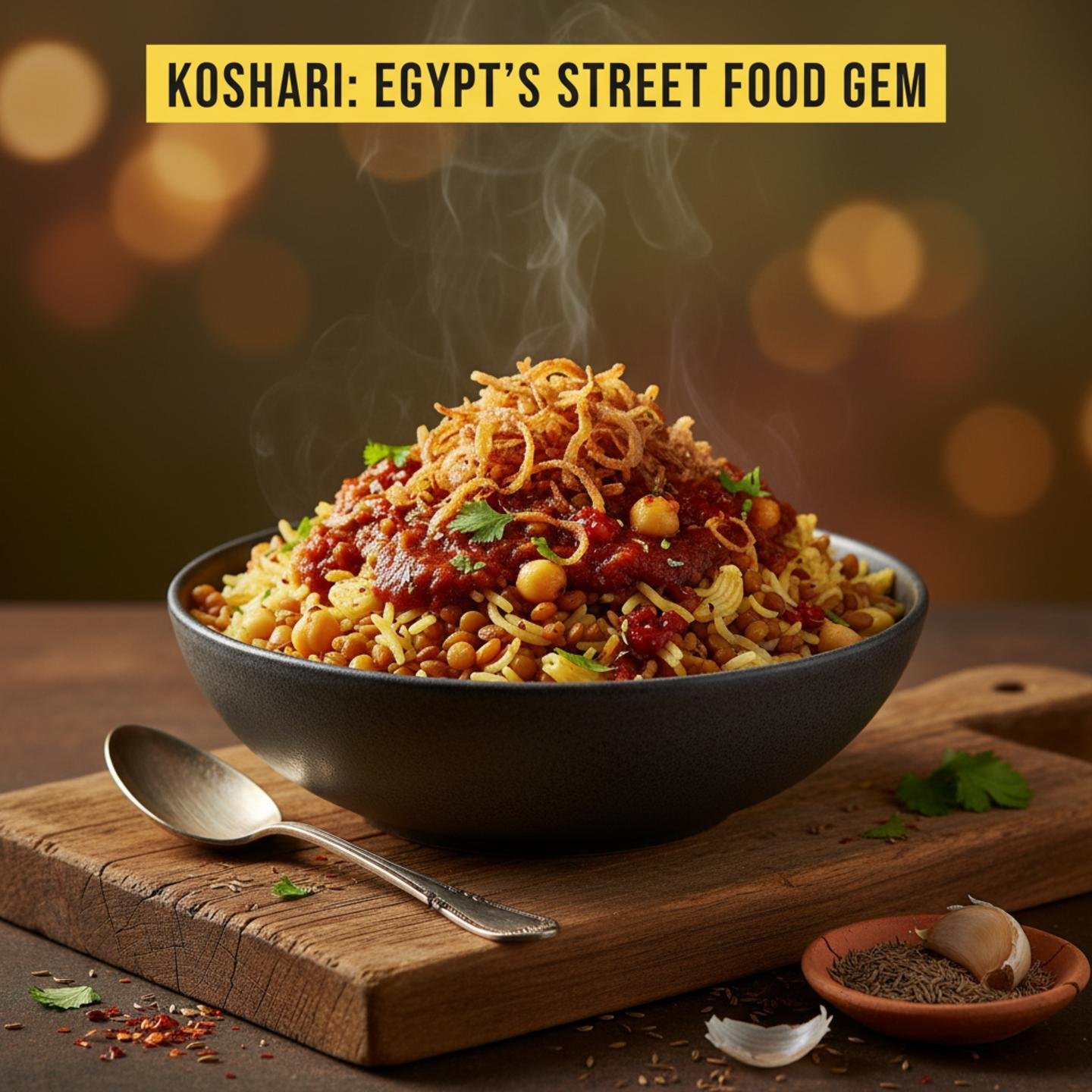Koshari: Egypt's Street Food Gem