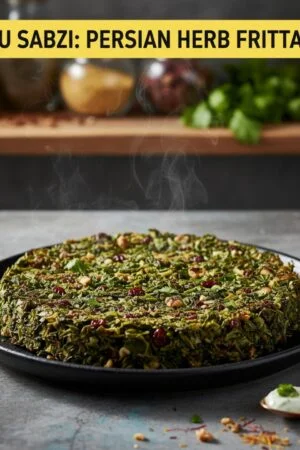 Kuku Sabzi: Persian Herb Frittata