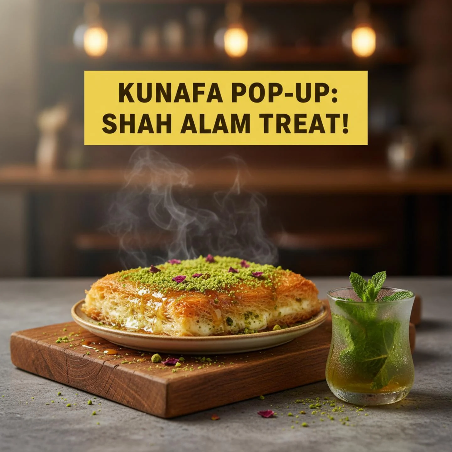 Kunafa Pop-Up: Shah Alam Treat!
