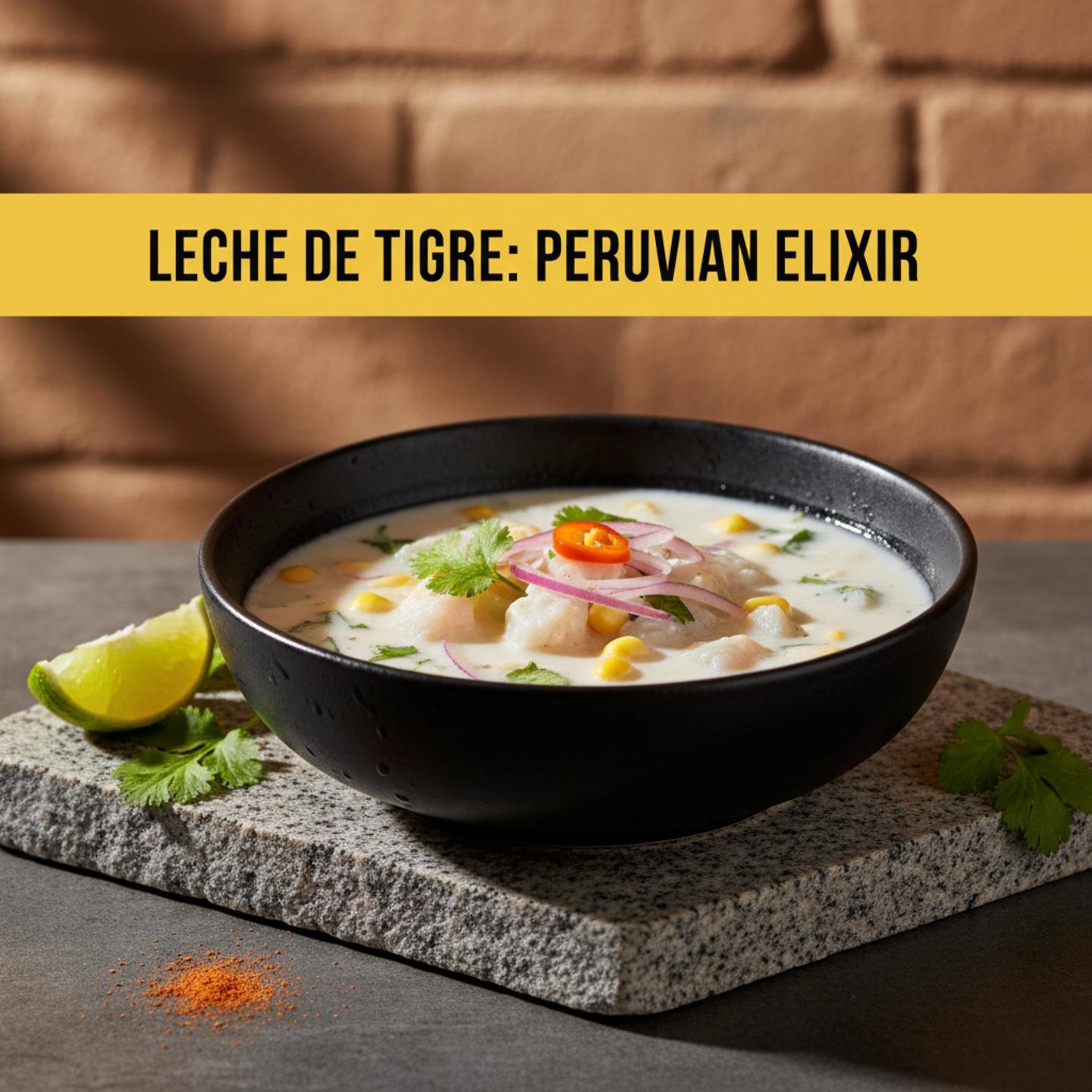 Leche de Tigre: Peruvian Elixir