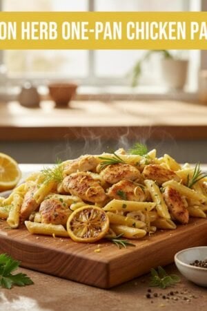 Lemon Herb One-Pan Chicken Pasta