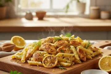 Lemon Herb One-Pan Chicken Pasta