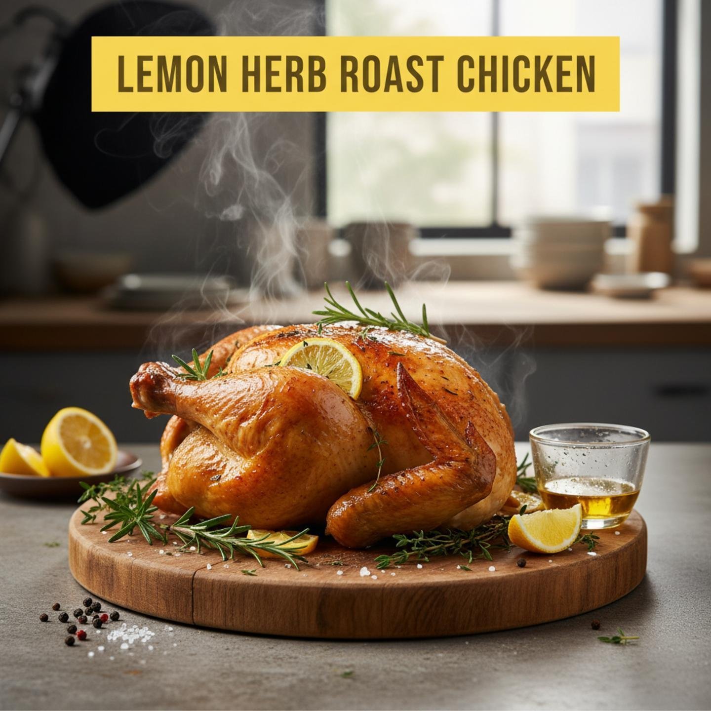 Lemon Herb Roast Chicken
