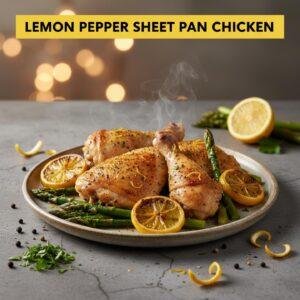 Lemon Pepper Sheet Pan Chicken