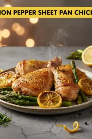 Lemon Pepper Sheet Pan Chicken