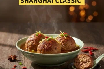 Lion Head Meatballs: Shanghai Classic