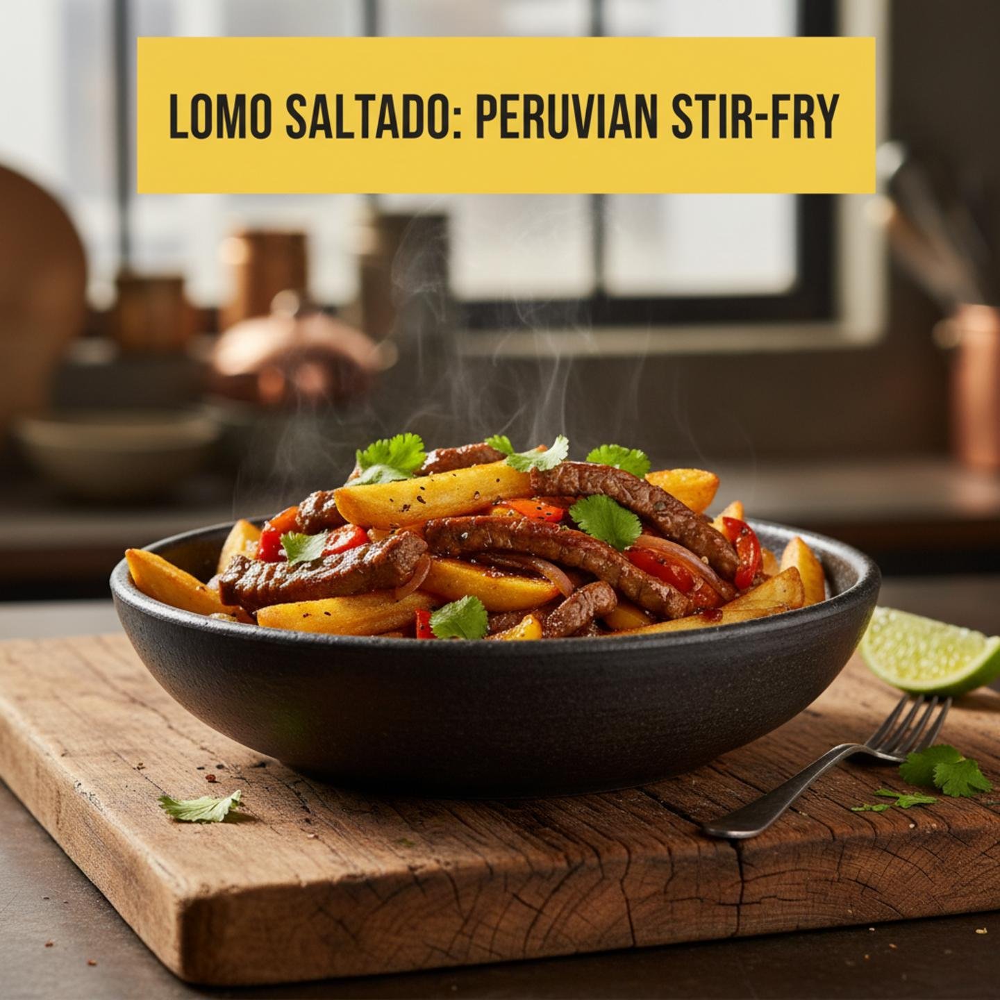 Lomo Saltado: Peruvian Stir-Fry