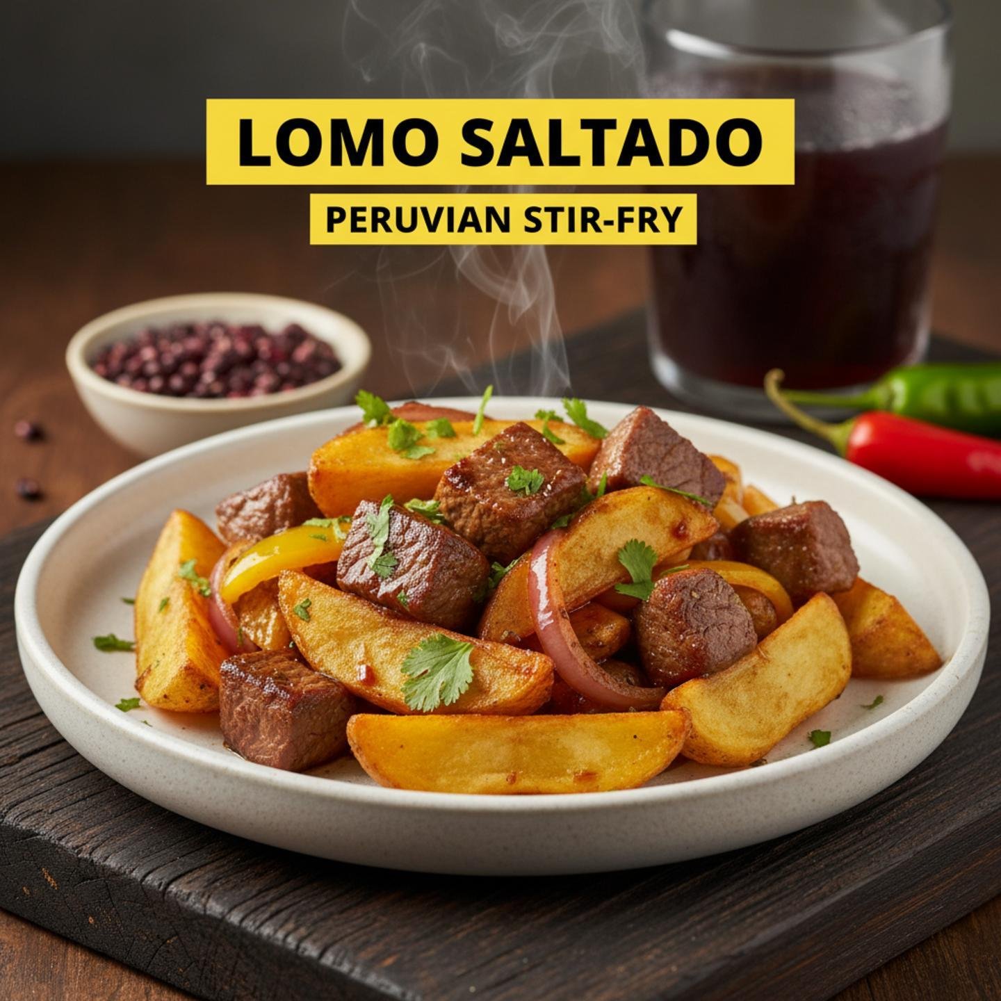 Lomo Saltado: Peruvian Stir-Fry