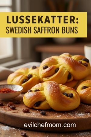 Lussekatter: Swedish Saffron Buns