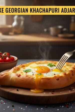 Make Georgian Khachapuri Adjaruli