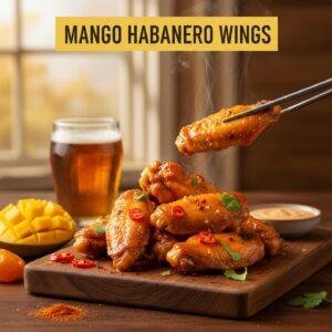 Mango Habanero Wings Recipe