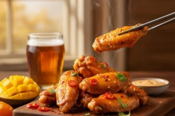 Mango Habanero Wings Recipe