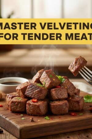 Master Velveting for Tender Meat