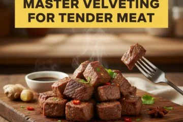 Master Velveting for Tender Meat