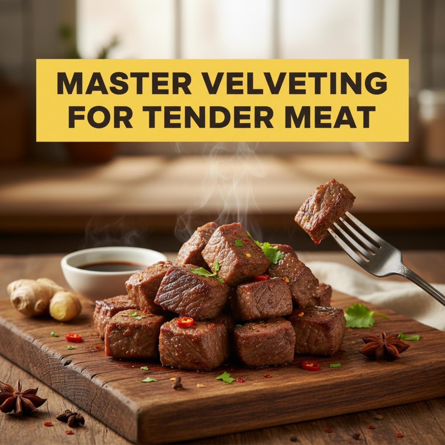 Master Velveting for Tender Meat