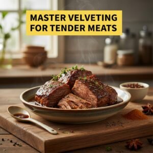 Master Velveting for Tender Meats