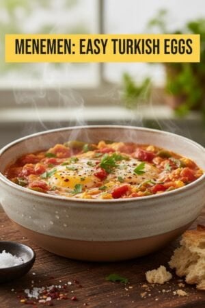 Menemen: Easy Turkish Eggs