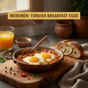 Menemen: Turkish Breakfast Eggs