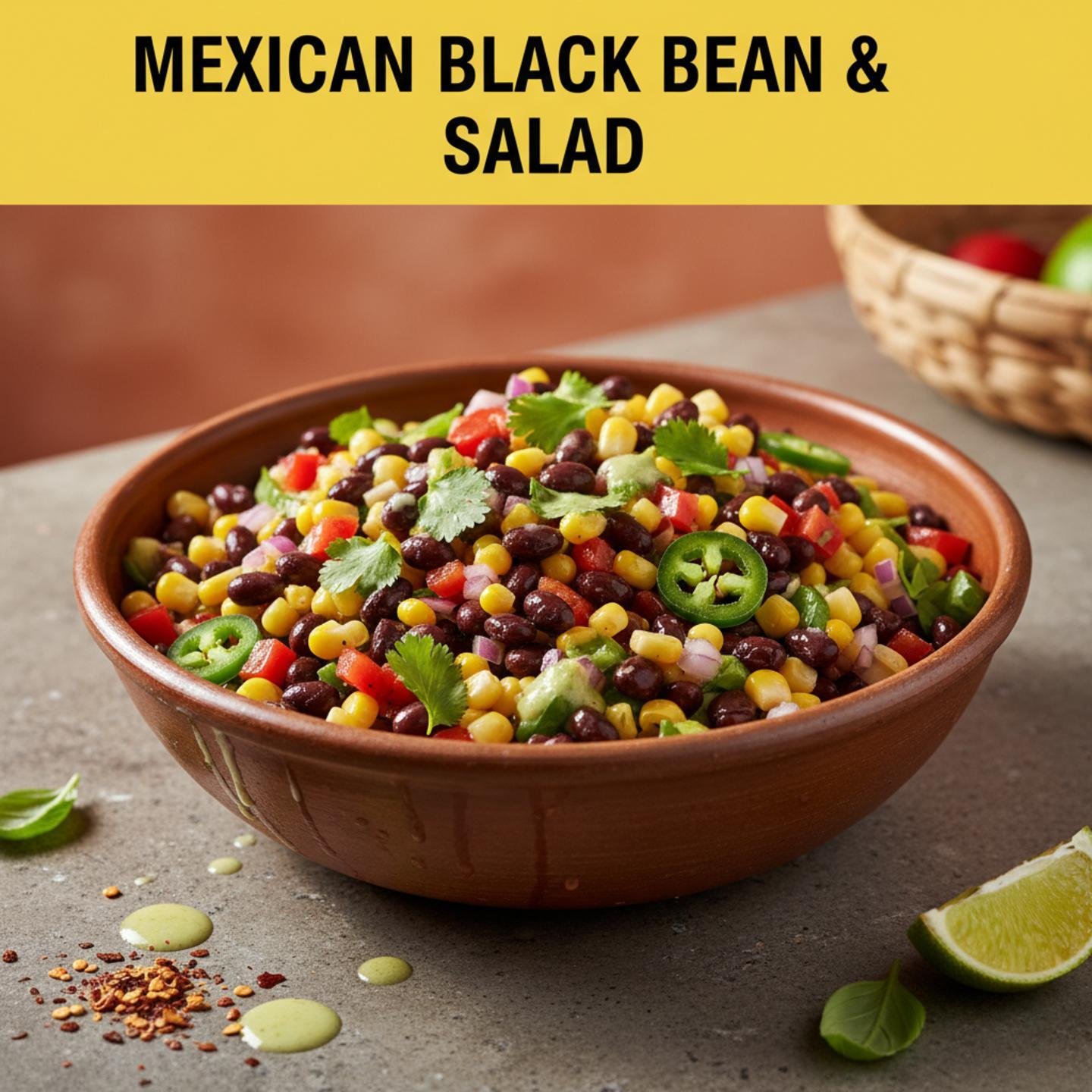 Mexican Black Bean & Corn Salad