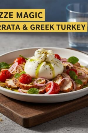 Mezze Magic: Burrata & Greek Turkey