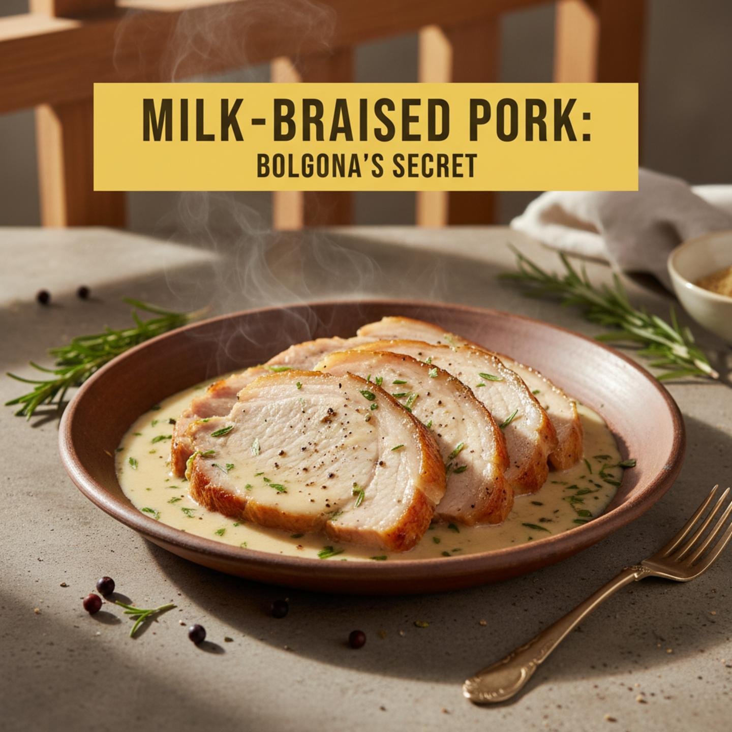 Milk-Braised Pork: Bologna’s Secret