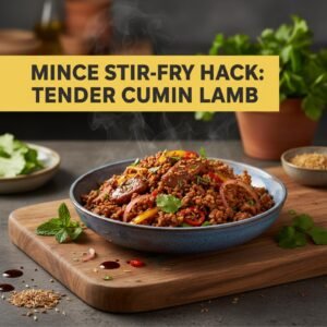 Mince Stir-Fry Hack: Tender Cumin Lamb