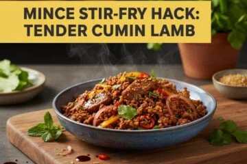 Mince Stir-Fry Hack: Tender Cumin Lamb