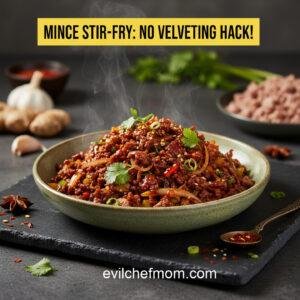 Mince Stir-Fry: No Velveting Hack!