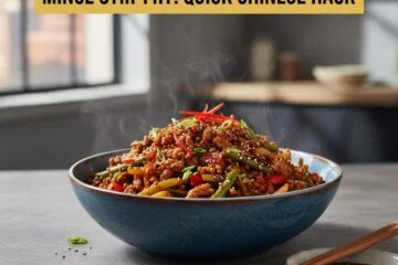 Mince Stir-Fry: Quick Chinese Hack