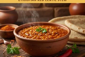 Misir Wot: Ethiopian Red Lentil Stew