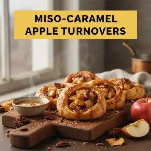 Miso-Caramel Apple Turnovers