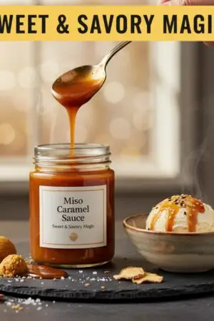 Miso Caramel Sauce: Sweet & Savory Magic