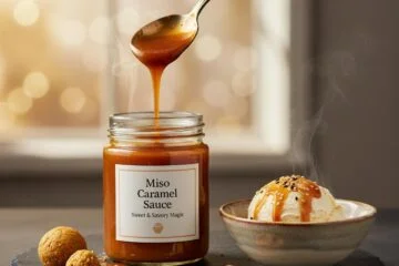 Miso Caramel Sauce: Sweet & Savory Magic
