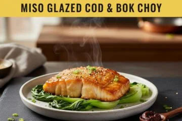 Miso Glazed Cod & Bok Choy