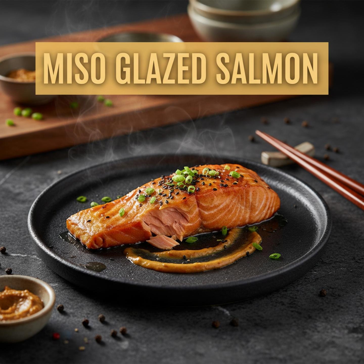 Miso Glazed Salmon