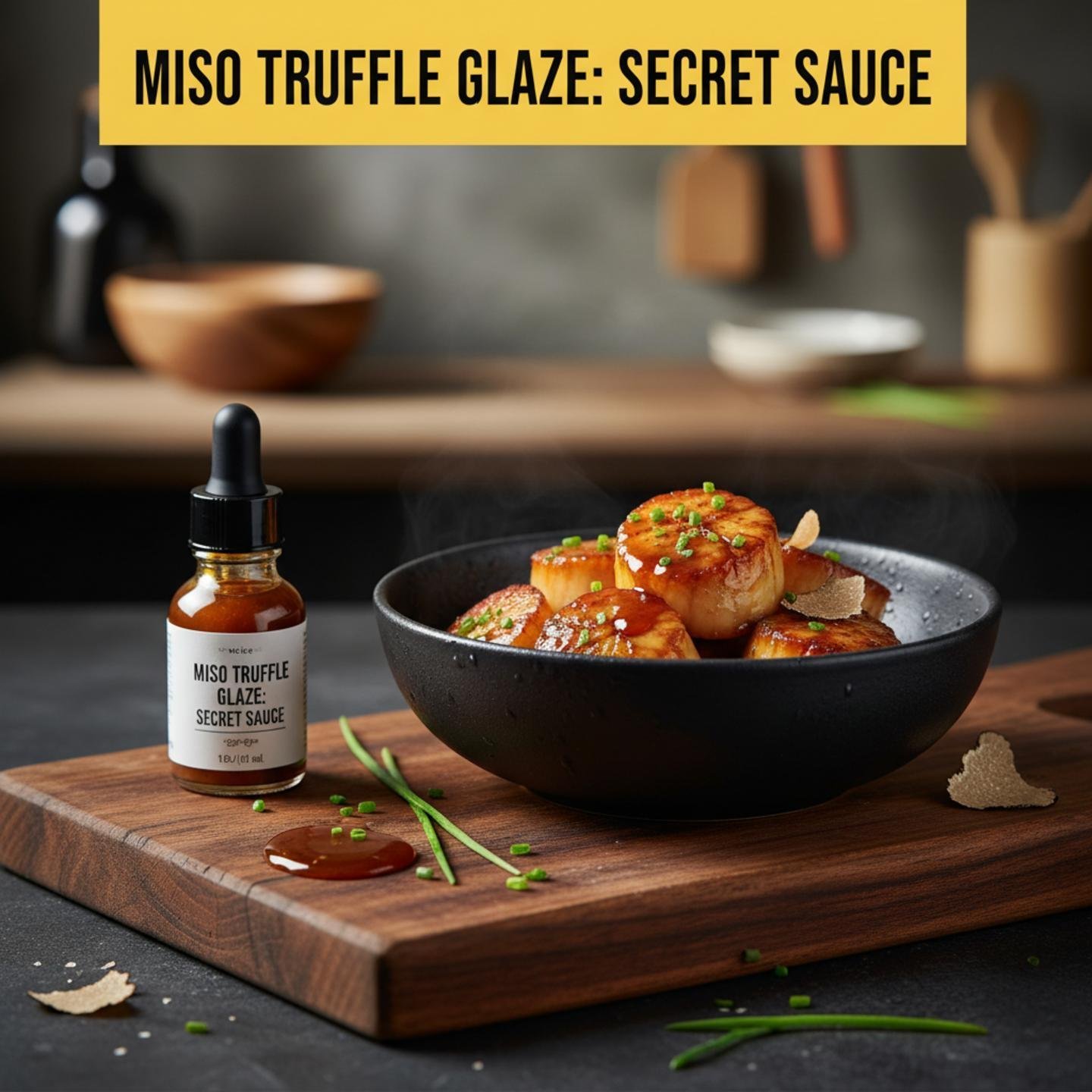 Miso Truffle Glaze: Secret Sauce