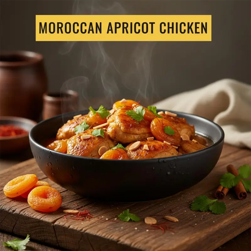 Moroccan Apricot Chicken