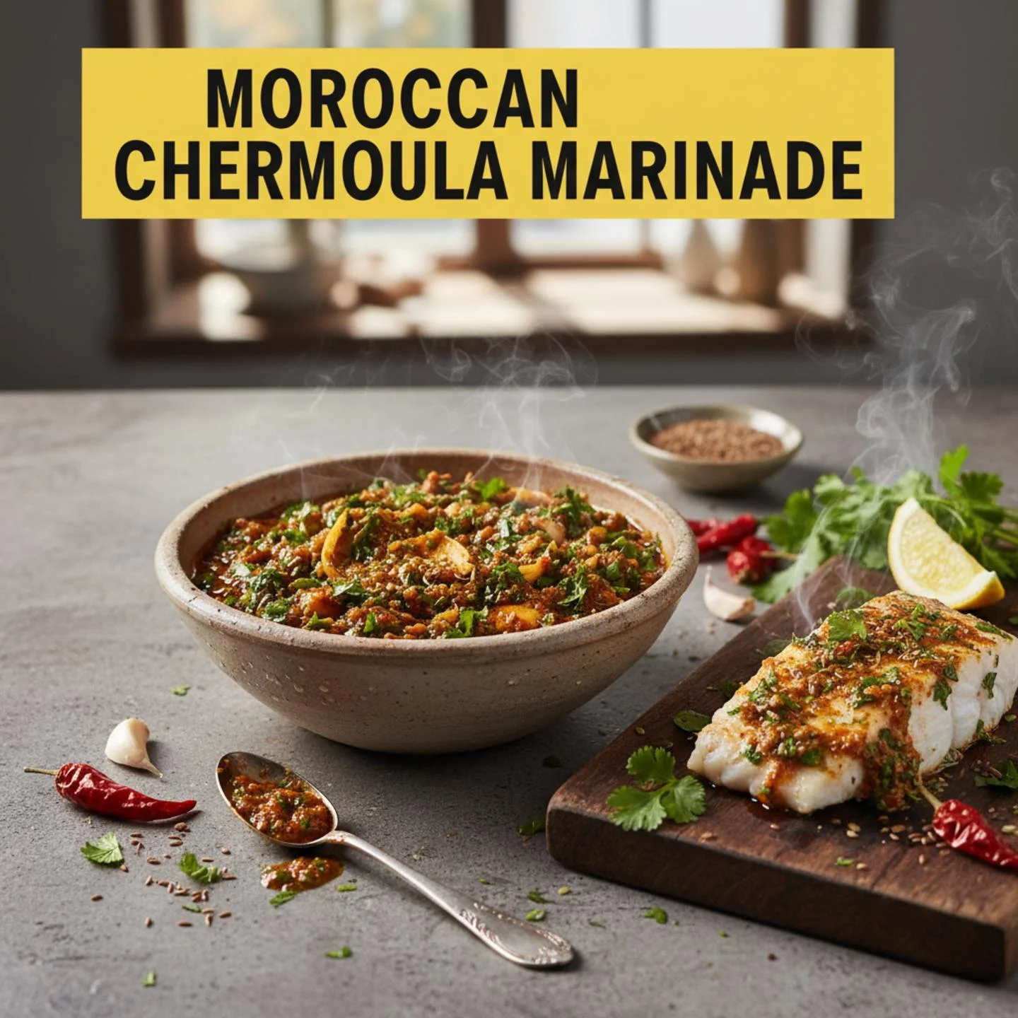 Moroccan Chermoula Marinade