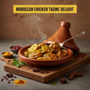 Moroccan Chicken Tagine Delight