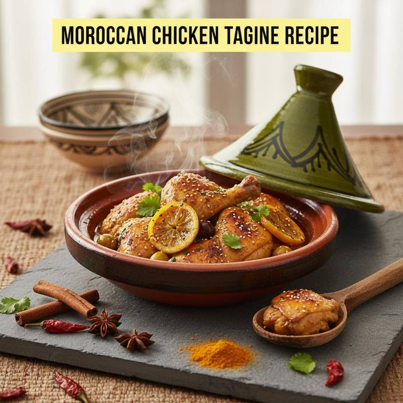 Moroccan Chicken Tagine Recipe