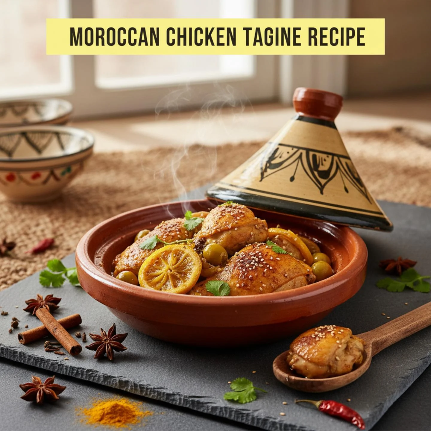 Moroccan Chicken Tagine Recipe