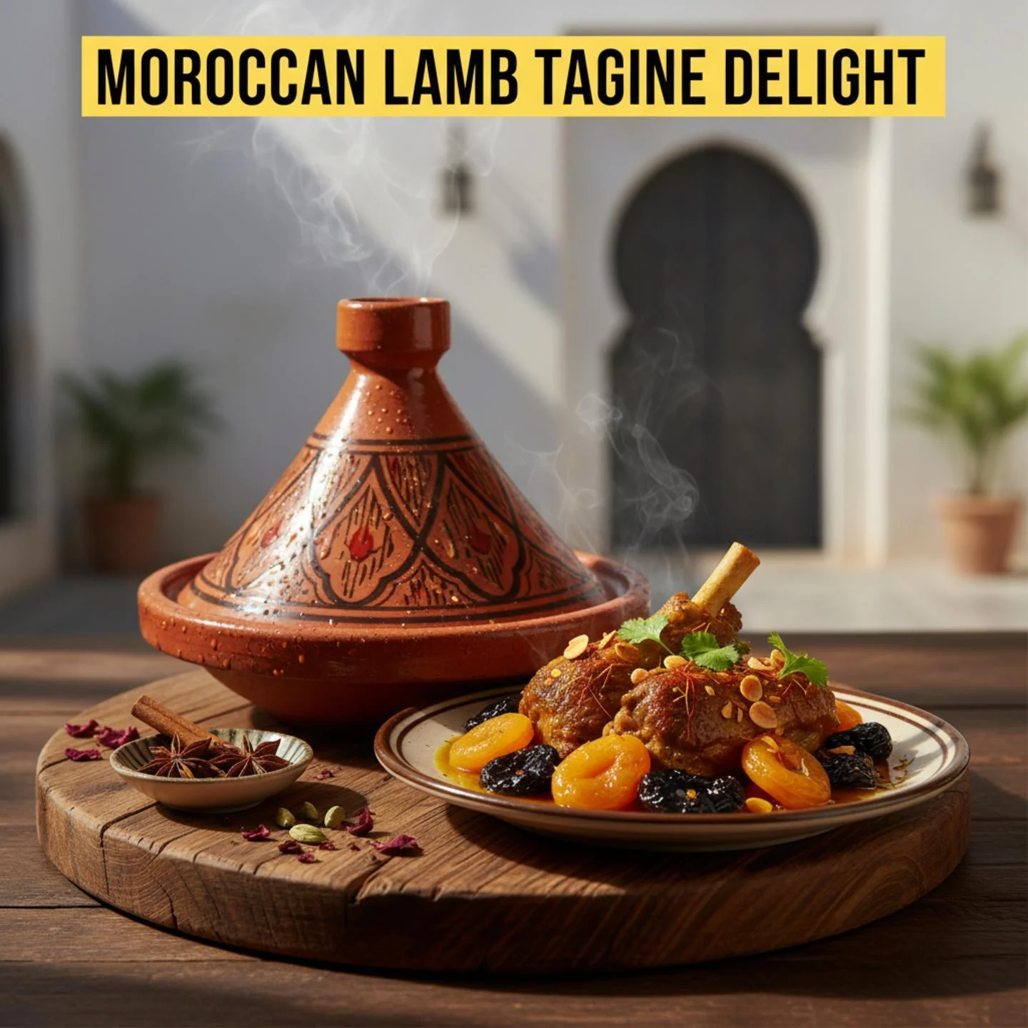 Moroccan Lamb Tagine Delight